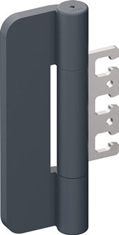 Türband B9107B.160FS PA 92 grau ma ungefälzter Holzflügel