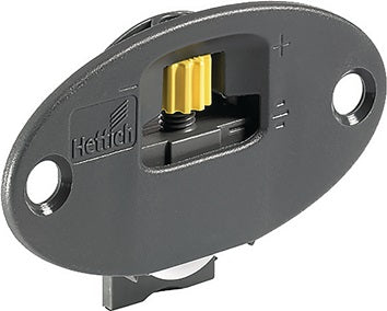 Laufteil 9115219 Ku.grau HETTICH