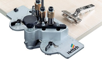 Bohrlehre DrillJig Scharnier Sensys Intermat SlideOn Selekta Pro2000 2035 HETTIC