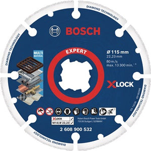 Diamanttrennscheibe Expert Diamond Metal Wheel X-LOCK D.125mm Bohr.22 23mm