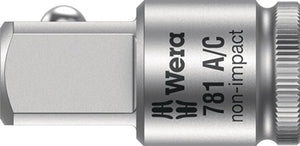 Vergrößerungsstück 781 A 1/4 " Antr.1/4 Zoll Abtrieb 1/2 Zoll L.36 0mm WERA