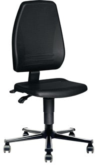 Arbeitsdrehstuhl PROMAT Rollen Integralschaum schwarz 440-620mm PROMAT