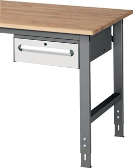 Unterbauschrank H175xB440xT600mm anthrazitmetallic/grau 1 Schubl.Einfachauszug