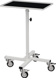 Materialständer Ladefl.L410xB610mm verstellb.H.945-1295mm lichtgrau Ablage starr