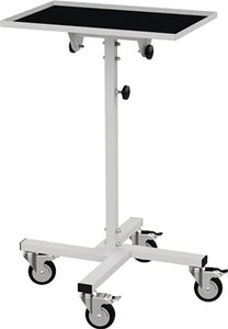 Materialständer Ladefl.L410xB610mm H.994-1344mm grau Ablage neigbar b.360Grad