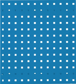 Lochplatte B450xL500mm himmelblau RASTERPLAN
