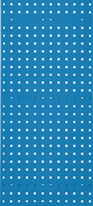 Lochplatte B450xL1000mm himmelblau RASTERPLAN