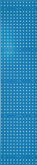 Lochplatte B450xL2000mm himmelblau RASTERPLAN