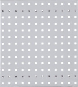 Lochplatte B450xL500mm lichtgrau RASTERPLAN