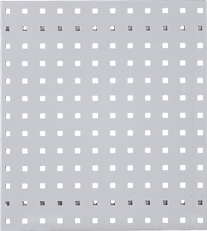 Lochplatte B450xL500mm lichtgrau RASTERPLAN