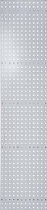 Lochplatte B450xL2000mm lichtgrau RASTERPLAN
