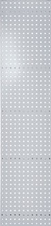 Lochplatte B450xL2000mm lichtgrau RASTERPLAN