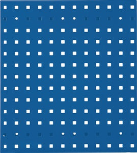 Lochplatte B450xL500mm enzianblau RASTERPLAN