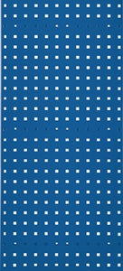 Lochplatte B450xL1000mm enzianblau RASTERPLAN