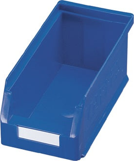 Sichtlagerkasten L290xB140xH130mm PE blau KAPPES