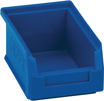 Sichtlagerkasten L160xB105xH75mm PE blau KAPPES