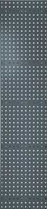 Lochplatte B450xL2000mm grau RASTERPLAN