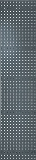 Lochplatte B450xL2000mm grau RASTERPLAN