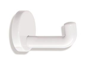 Einzelhaken 477.90.030 einfach A.100mm PA reinweiß 99 D.70mm HEWI