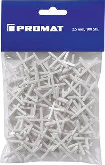 Fliesenkreuz 2 5mm 100 St./Btl.PROMAT