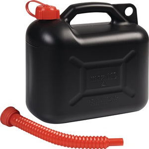Transportkraftstoffkanister Inh.10l schwarz HD-PE L330xB165xH320mm NOW