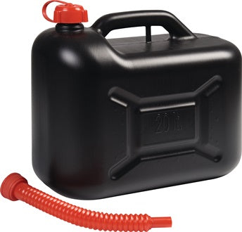 Transportkraftstoffkanister Inh.20l schwarz HD-PE L405xB210xH350mm NOW