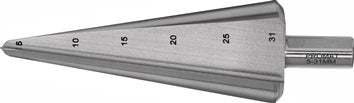 Blechschälbohrer Bohrber.5-31mm HSS-Co Gesamt-L.103mm Z.2 PROMAT