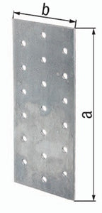 Lochplatte 160x40x2 sdmverz.EN 14545:29-2 GAH
