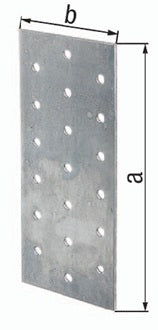 Lochplatte 160x40x2 sdmverz.EN 14545:29-2 GAH