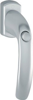 Fenstergriff NY 0810SV/U10 Alu.F9016/verkehrsweiß 32mm selbstsperrend HOPPE