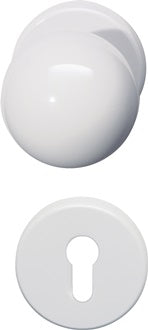 Rosettengrt.111R03.233 Ku.90 rd.PZ DIN L/R KGL D/K HEWI