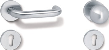 Rosetten-Drückergrt.111XAH/109XA/305/306.23XA PZ TS58 1-68mm VA matt WE