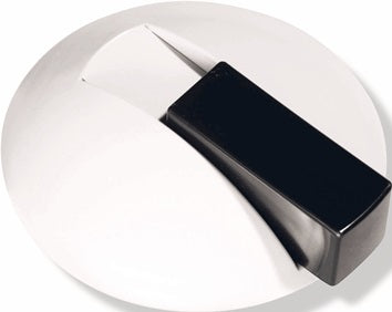 Bodentürpuffer 625 99 D.85mm H.22 5mm Ku.99 reinweiß Dübelmontage HEWI