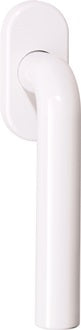 Fenstergriff 111FG.6 35mm Ku.99 reinweiß 35mm Stand.HEWI