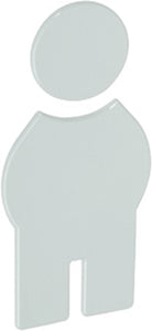 Symbol Mann 801.91.010 PA Farb-Nr.99 B.71 5mm H.150mm S.3mm HEWI