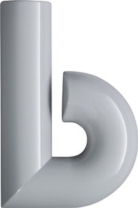 Hausnummer Buchstabe b Spezial-Polyamid 97 lichtgrau 137 5mm D.33mm HEWI
