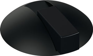 Bodentürpuffer 625B 90 D.85mm H.22 5mm Ku.90 tiefschwarz ma Dübelmontage HEWI