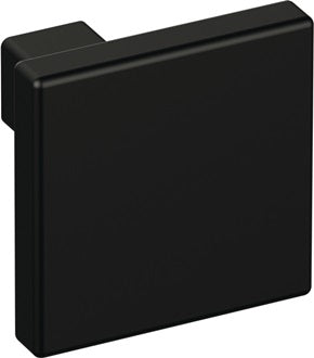 Möbelknopf 547.32B2 Ku.90 tiefschwarz ma HEWI