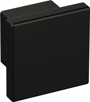 Möbelknopf 547.32B3 Ku.90 tiefschwarz ma HEWI