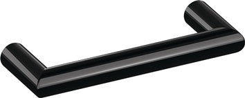 Möbelgriff 562.13.96 Ku.90 tiefschwarz 96mm D.13mm HEWI