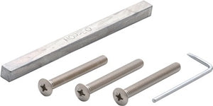 Bef-set.D/D Schnellstift 2410/3410 Drückerschutzgarnituren 8x150mm 66-71mm HOPPE
