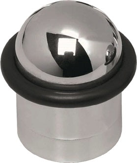 Türpuffer D.28mm H.44mm LM glanzverchromt Dübelmontage INTERSTEEL