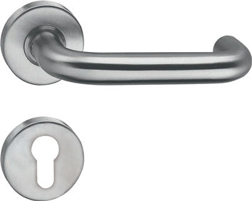 FS-Garnitur U-Form FS FH DIN 18273 VA D/K TS 38-42mm PZ rd.DIN L/R INTERSTEEL