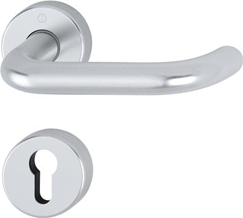 Rosettengrt.Paris 138/42H/42HKVS Alu.F1 rd.PZ DIN L/R D/D HOPPE