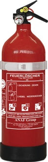 Pulverfeuerlöscher 4757 4757 2kg Brandkl.13A 89B C GEV