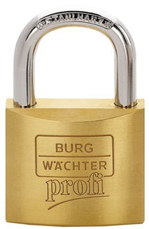 Zylindervorhangschloss 116/50 Schlosskörper-B.50mm MS versch.-schl.BURG-WÄCHTER