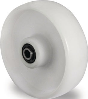 Ersatzrad D.200mm Trgf.350kg PA weiß Achs-D.20mm Nabenl.59mm PROMAT