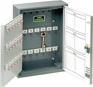 Schlüsselschrank 6700 H330xB245xT85mm 2-türig vorg.f.HZ Anz.Hak.74