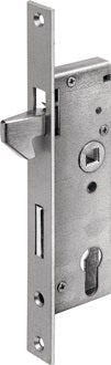 Rohrrahmen-Schiebetorschloss 8331 PZW 40mm AMF