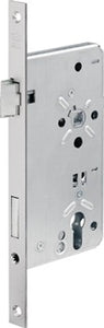 Haustür-Einsteckschloss 0024 PZW 22/80/92/10mm DIN L silber ktg.BKS
